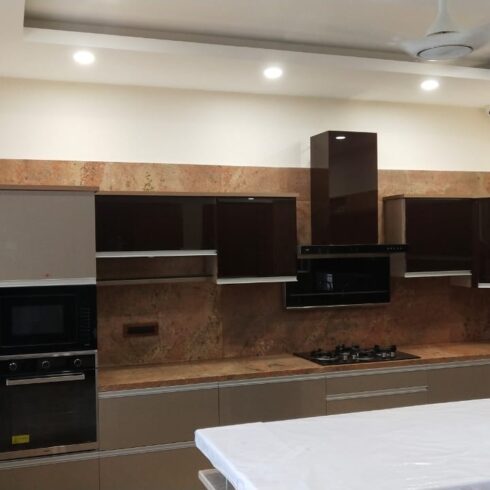Completed kitchen project in Siliguri